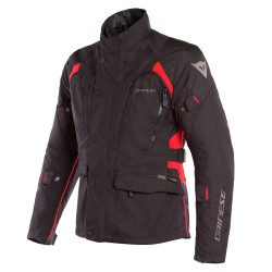 Chaqueta Dainese X-Tourer D-Dry Jacket Negro / Negro / Rojo